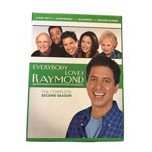 Everybody Loves Raymond The Complete Second Season DVD 2004 5 Disc Set